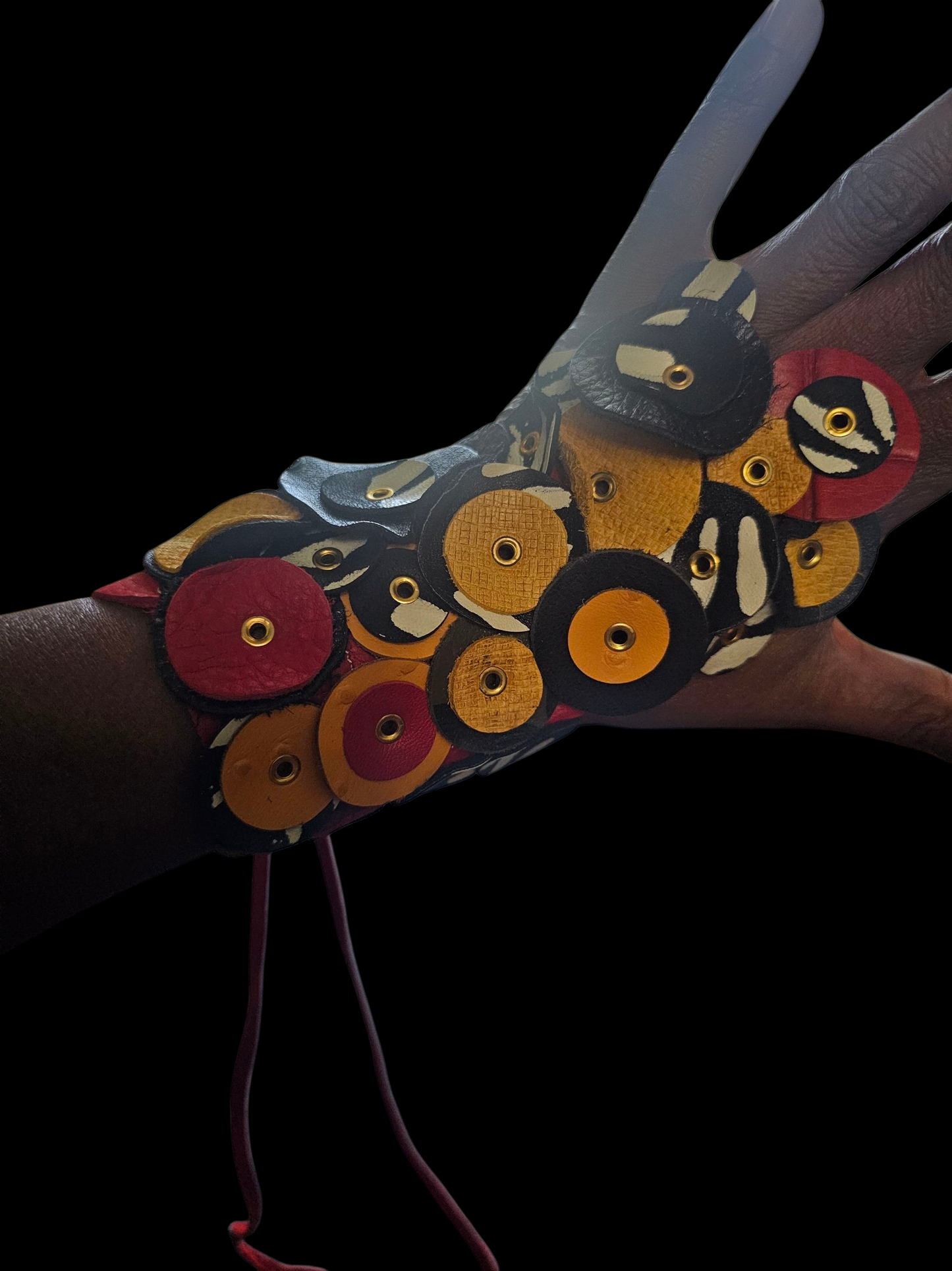 Leather Wrist Cuff #3