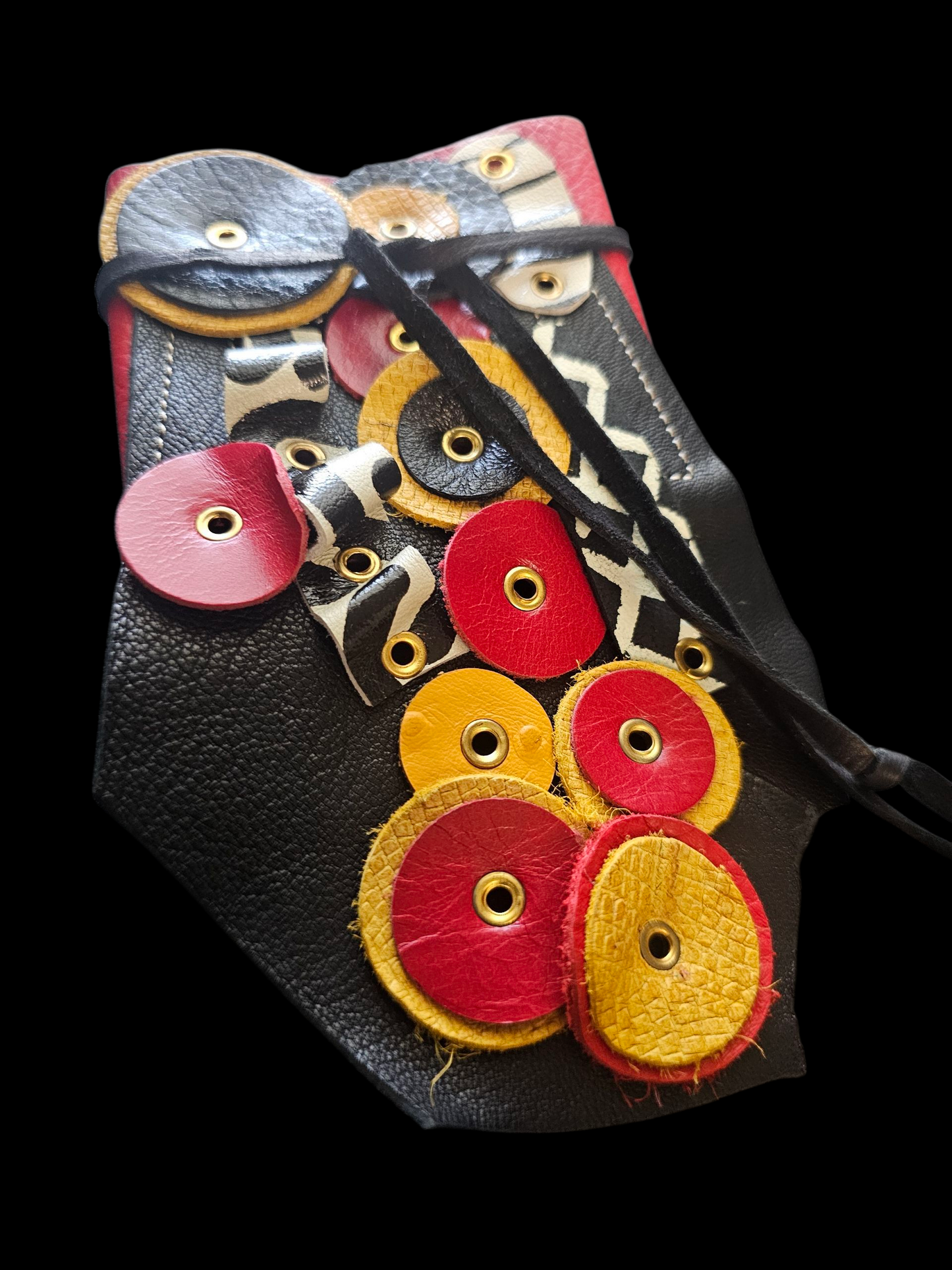 Leather Wrist Cuff #4