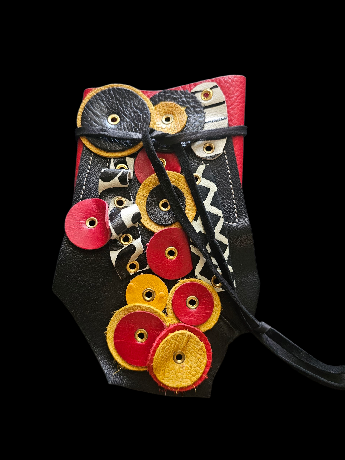 Leather Wrist Cuff #4