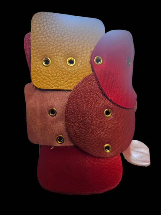 Leather Wrist Cuff #2